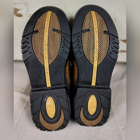 Roper Leather Ostrich Kiltie Boots - Picture 9 of 10